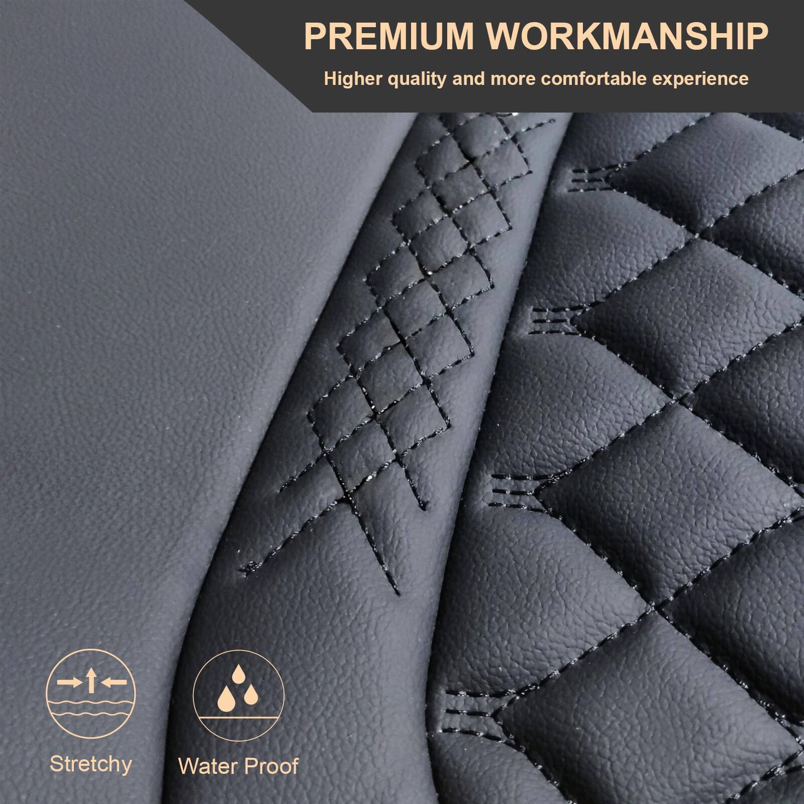 PREMIUM WORKMANSHIP  
Higher quality and more comfortable experience  

Stretchy  
Water Proof