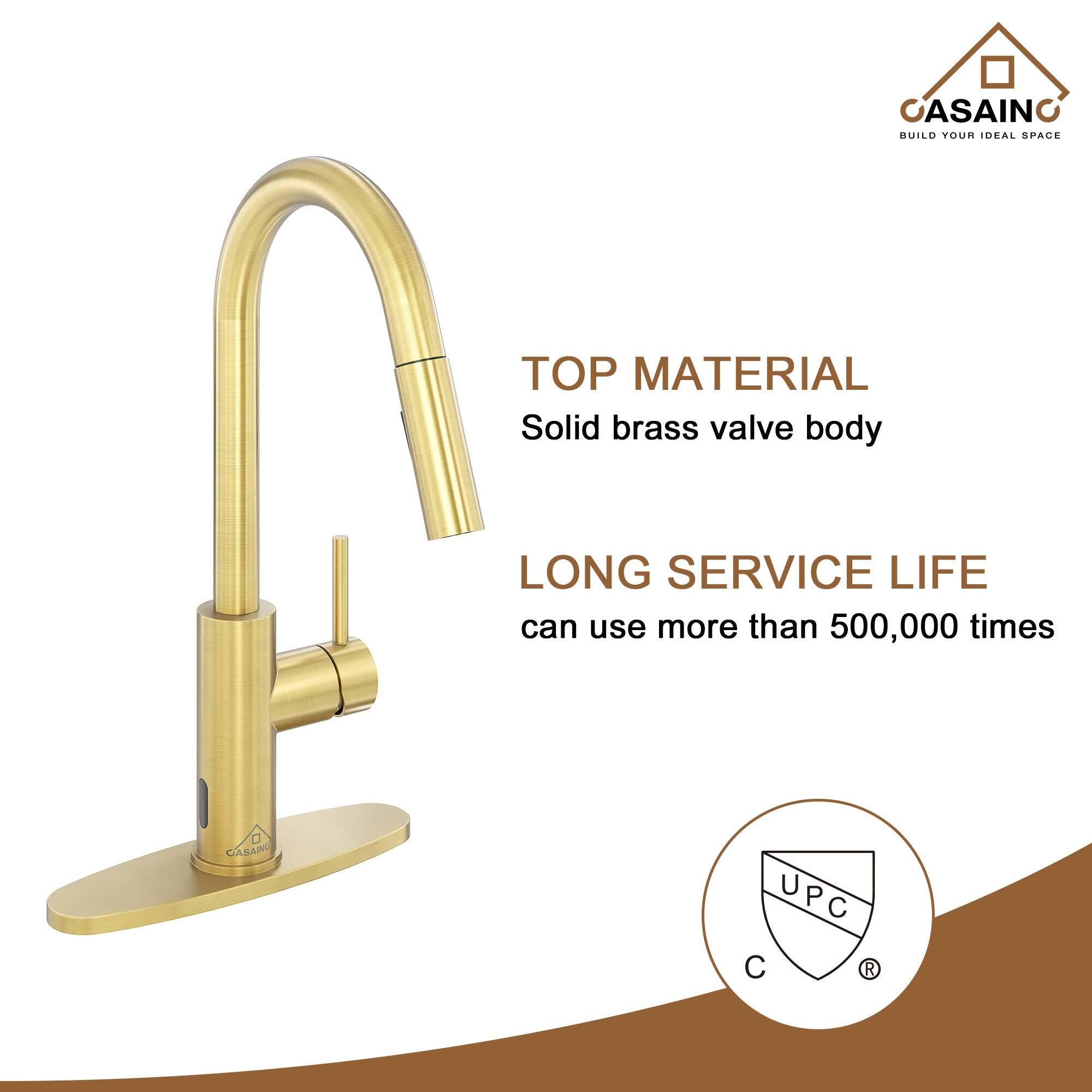 CASAINO  
BUILD YOUR IDEAL SPACE  

TOP MATERIAL  
Solid brass valve body  

LONG SERVICE LIFE  
can use more than 500,000 times  

UPC  
C