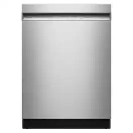 KitchenAid - 24 inch Front Control Built-In Tub Dishwasher with Third Level Jet Rack and 41 dBA - Stainless Steel - Stainless Steel