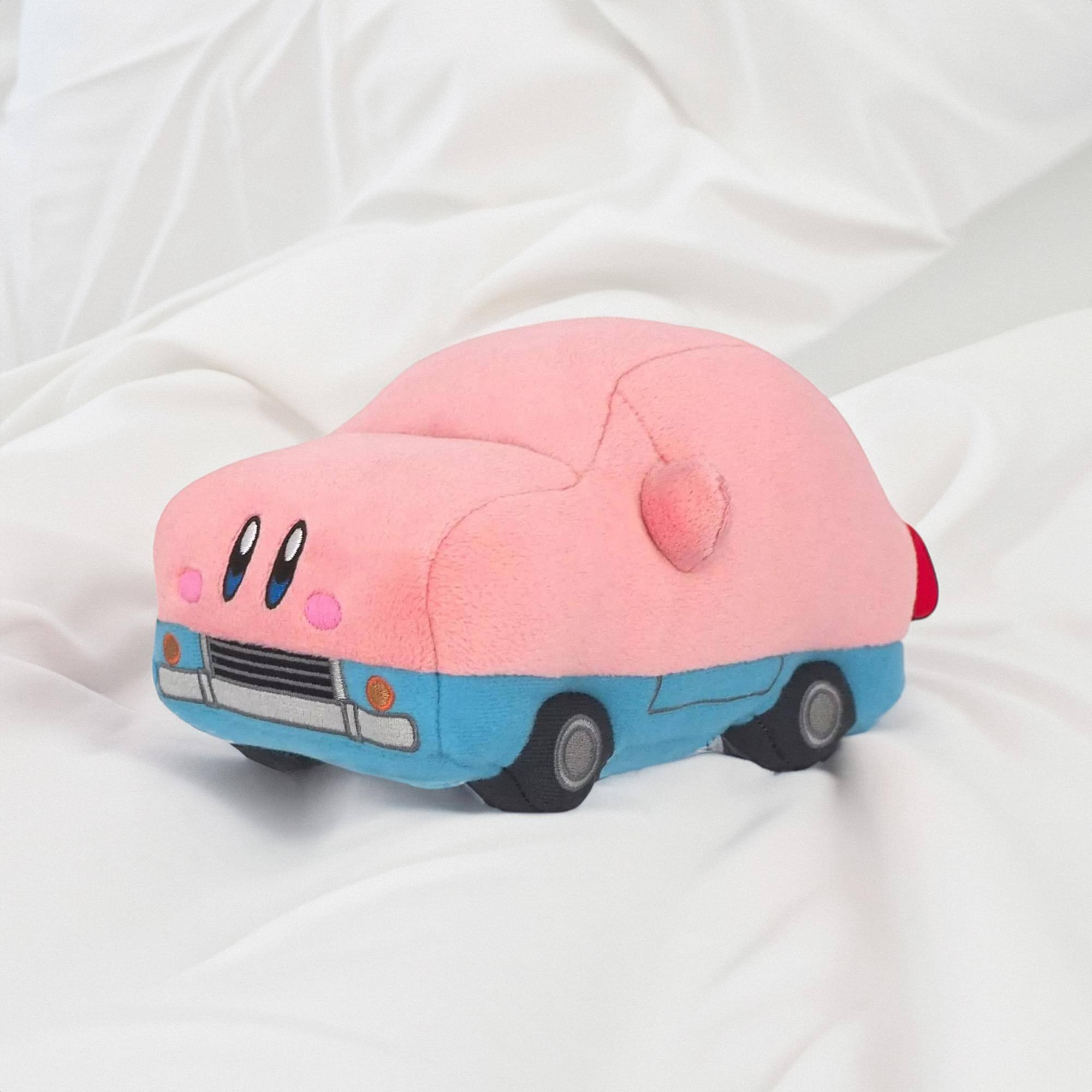 Alt View 3. Little Buddy - Kirby Car Mouth 8 Inch Collector Plush - Pink.
