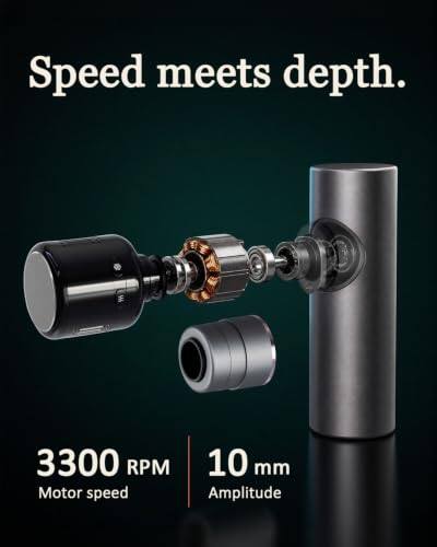 Speed meets depth.

3300 RPM Motor speed

10 mm Amplitude