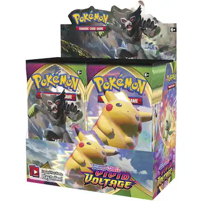 Pokmon Pokemon TCG: Sword & Shield Vivid Voltage Booster Box 36 Packs - Best Buy Pokmon Pokemon TCG: Sword & Shield Vivid Voltage Booster Box 36 Packs - Best Buy