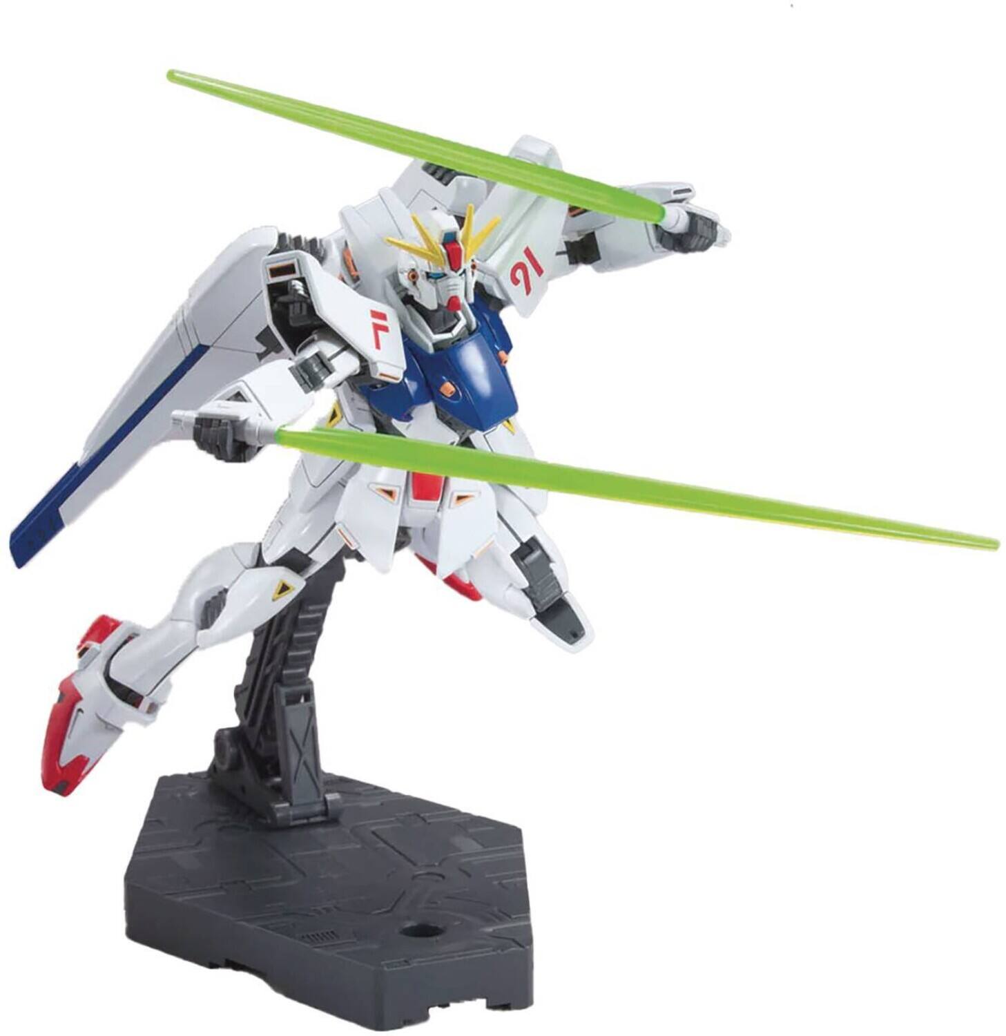 Bandai Hobby - Mobile Suit Gundam - HGUC - 1/144 Gundam F91 Model Kit - COLLECTIBLES