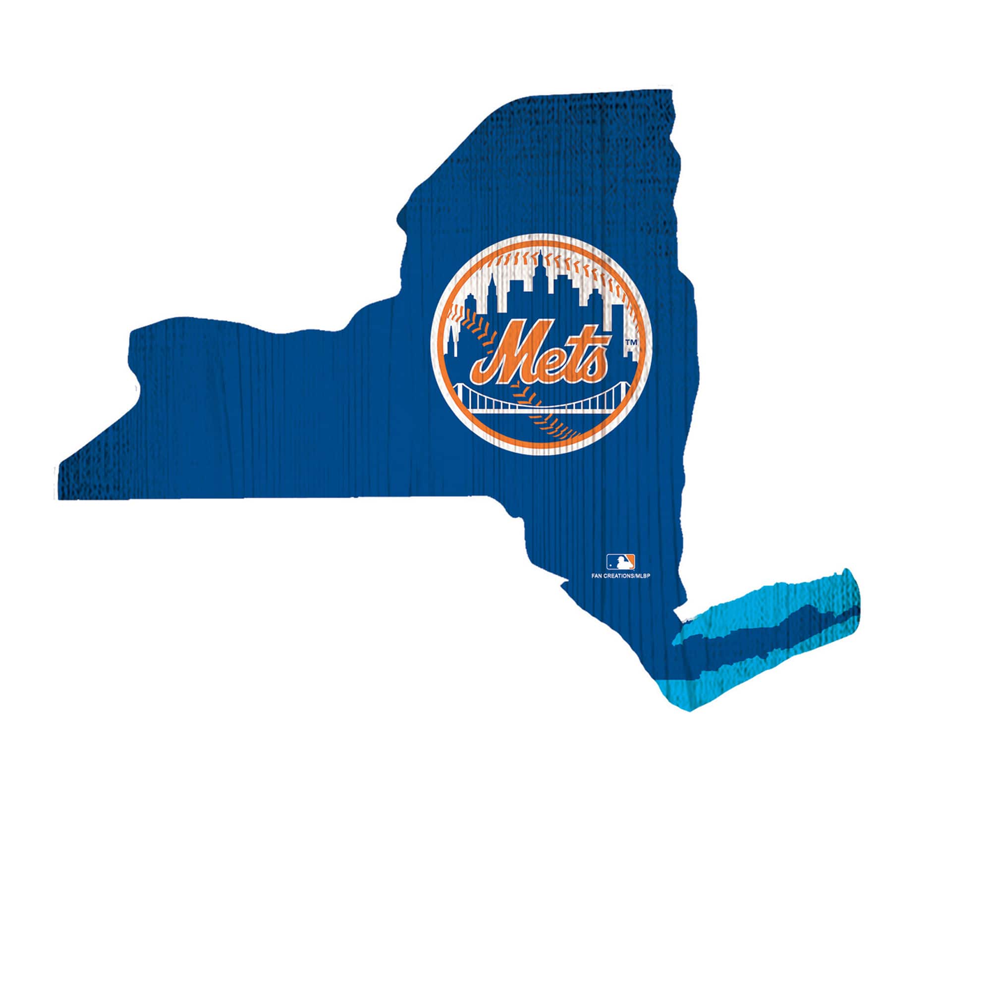 Fan Creations - 12" Logo State Sign - Multicolor