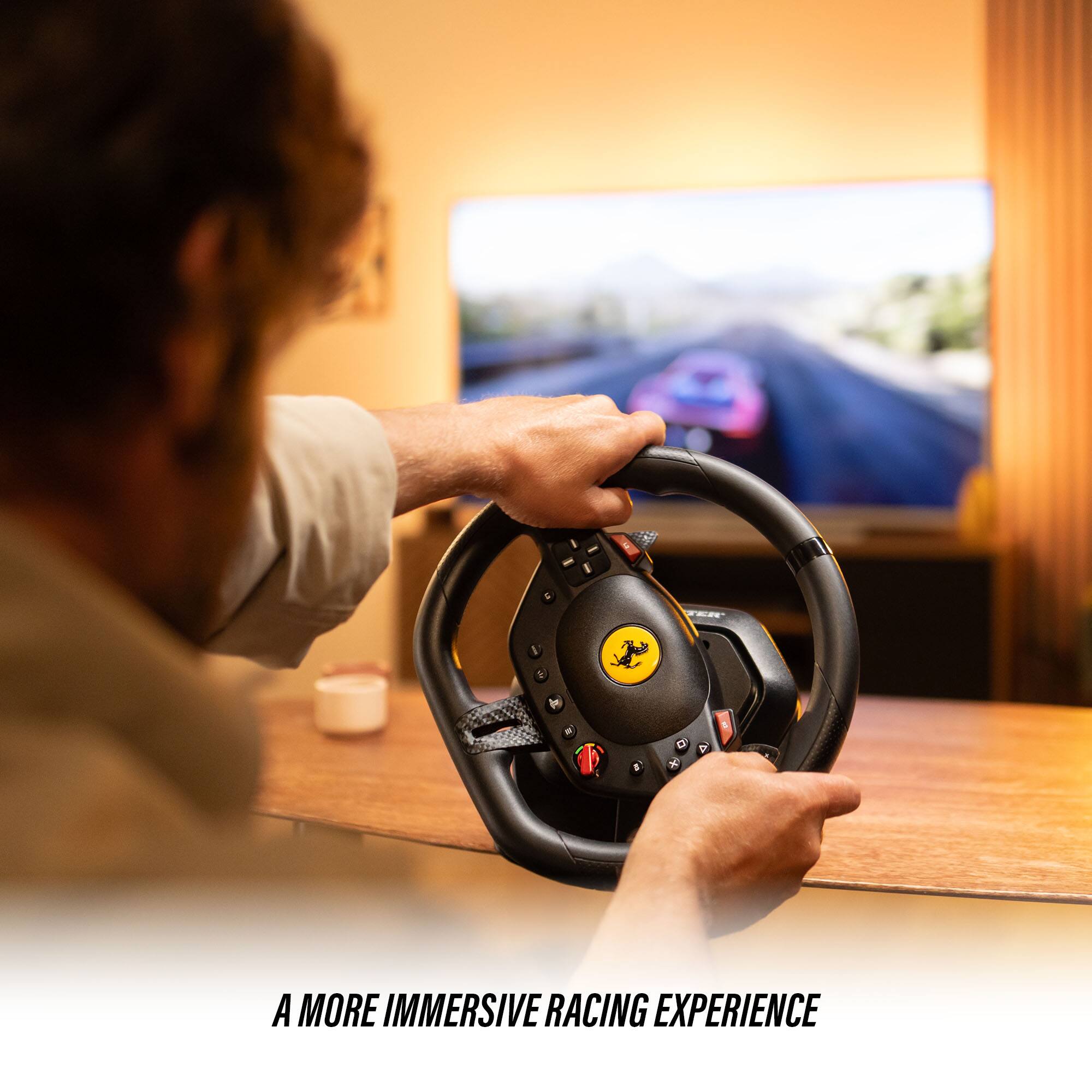 A MORE IMMERSIVE RACING EXPERIENCE