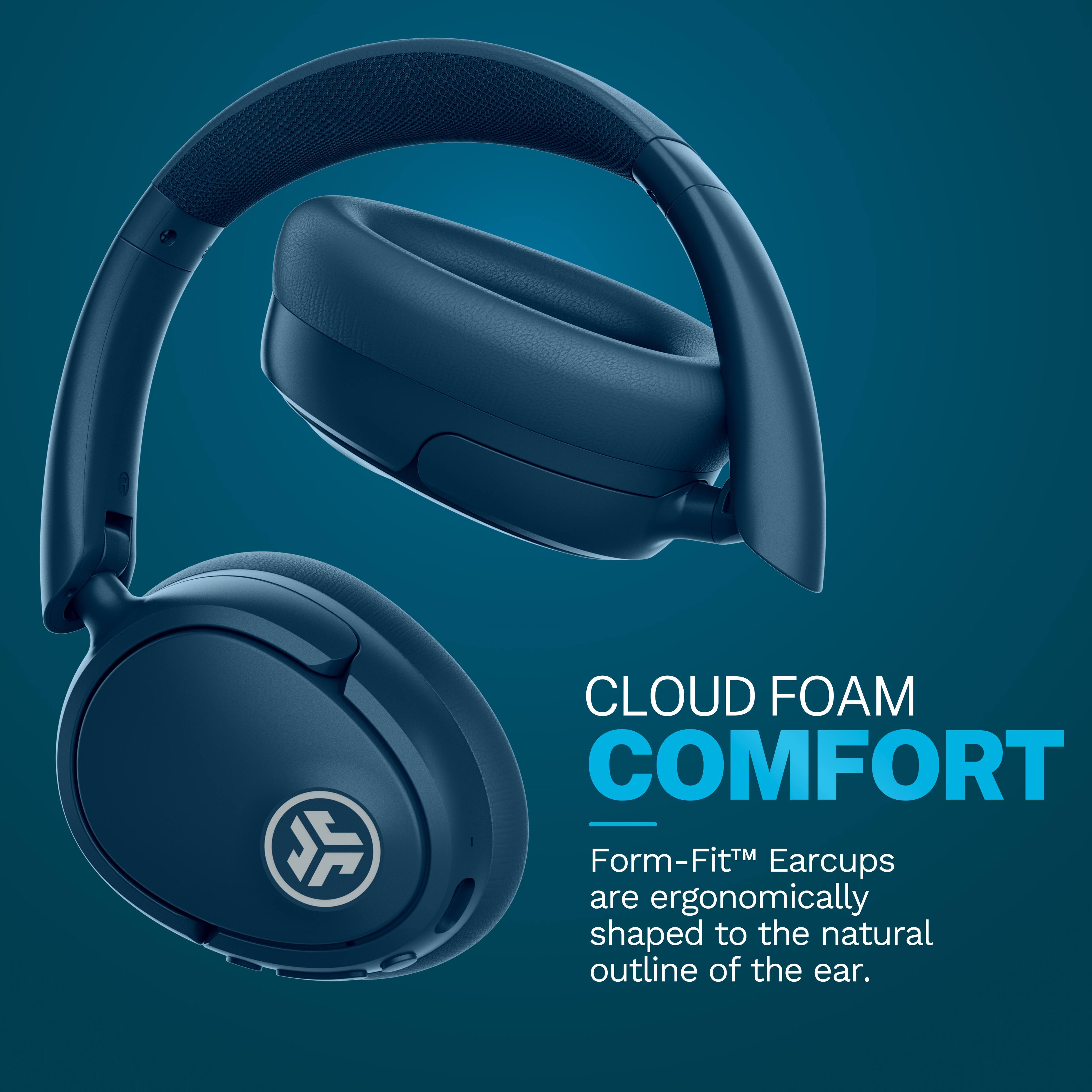 CLOUD FOAM COMFORT  
Form-Fit™ Earcups are ergonomically shaped to the natural outline of the ear.