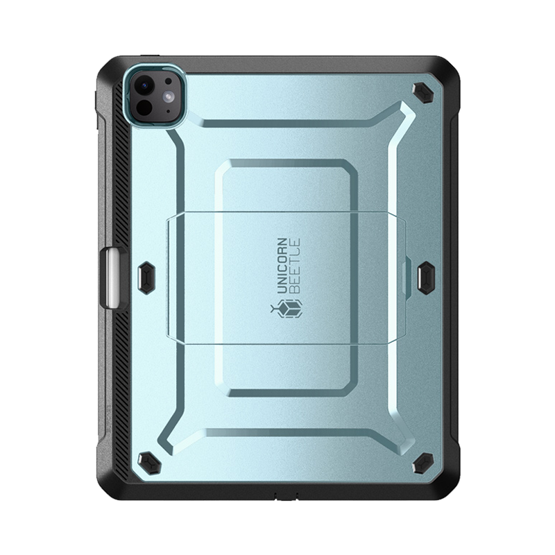 SUPCASE - UB Pro Rugged Case for the iPad Pro 11" (2024) – Built-In Screen Protector, Kickstand, 20 ft Drop Protection - Arctic