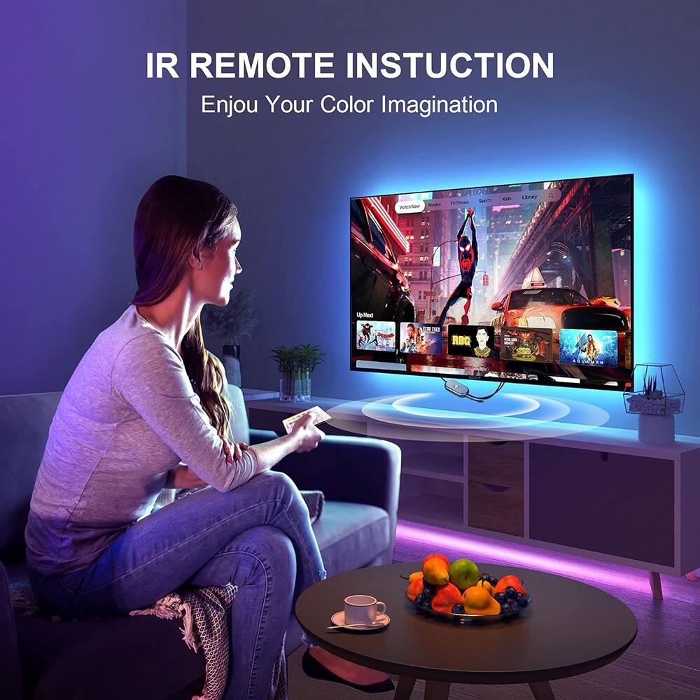 IR REMOTE INSTRUCTION  
Enjoy Your Color Imagination