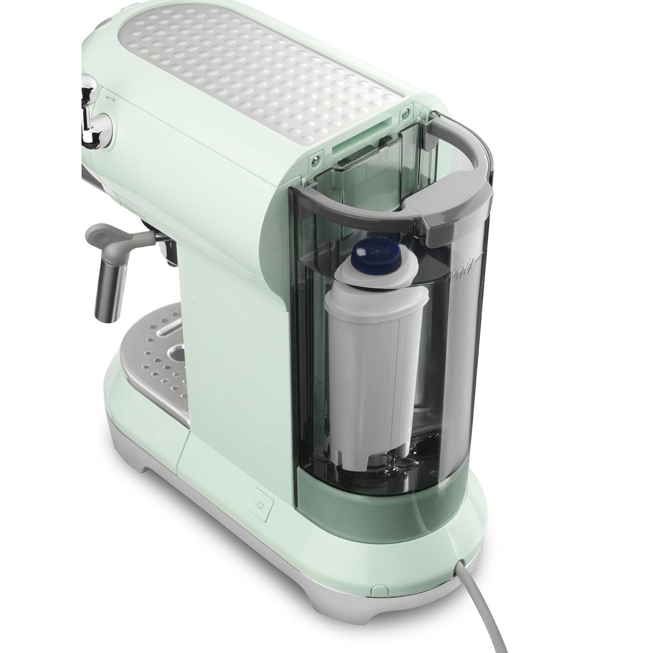 Left. SMEG - Coffee Machine Water Filter, Pack of 10 - White.