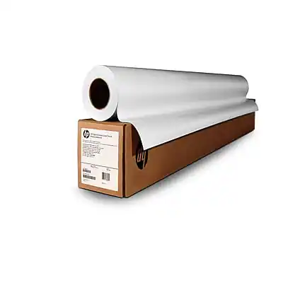 Front. HP - HP Universal Heavyweight Coated Paper, 24" x 100', White, Roll (Q1412B) - white.