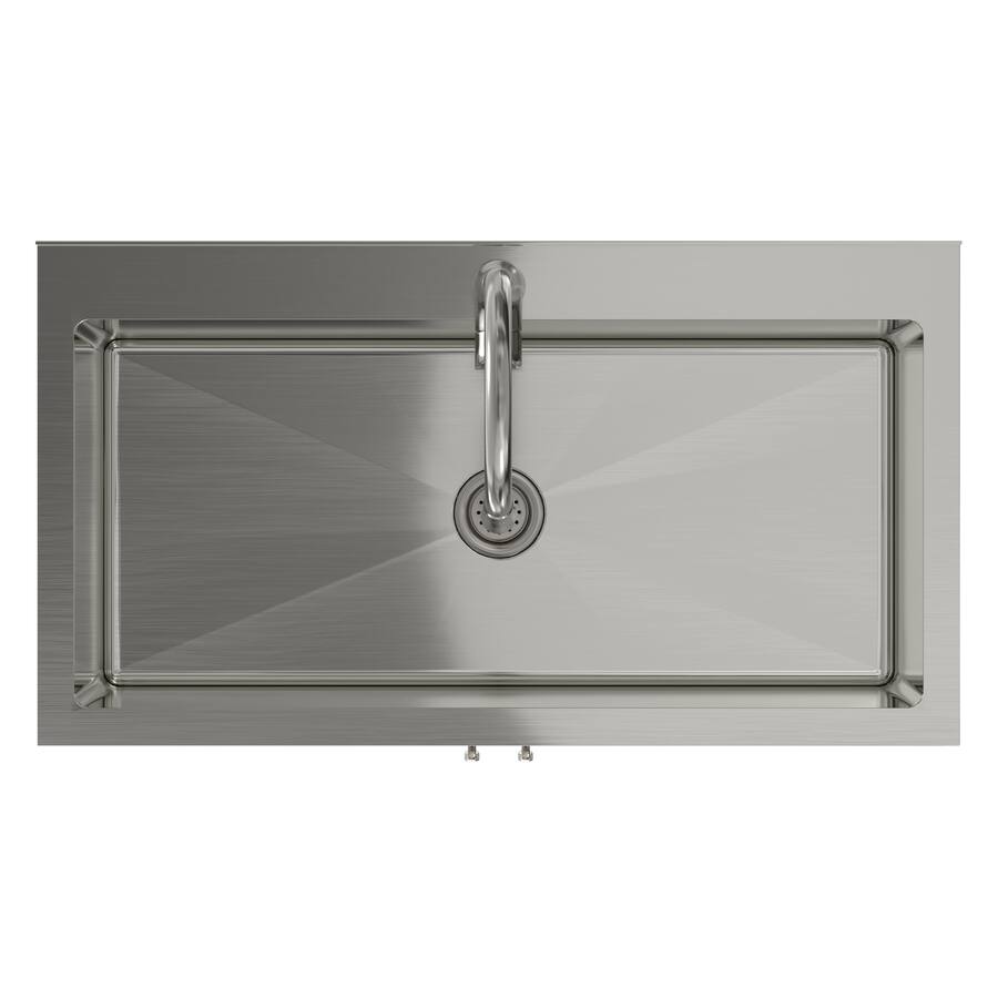 Reed All In One 36 inch Laundry Utility Sink and Cabinet