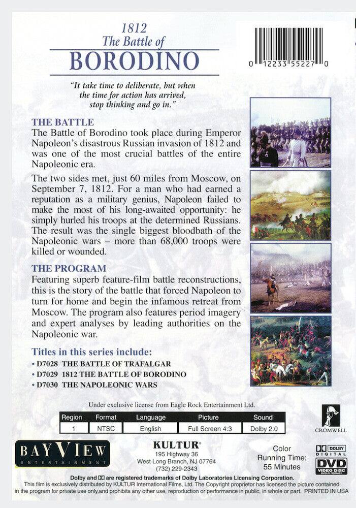 Back. 1812 The Battle Of Borodino - DVD.