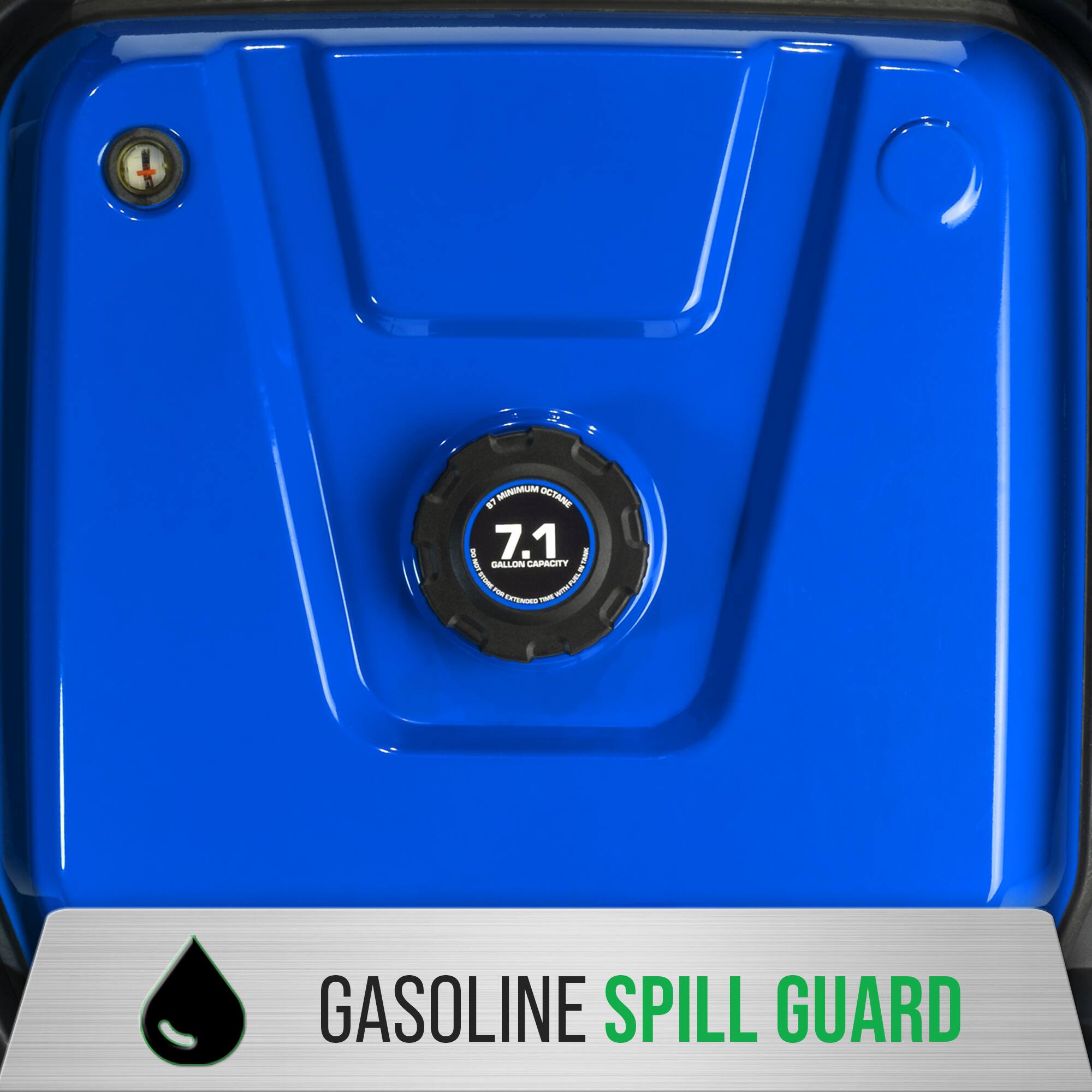 MINDVILIY TE 63 I 7.1 i GALLEE CAPACITY! e I M I - - - - - GASOLINE SPILL GUARD