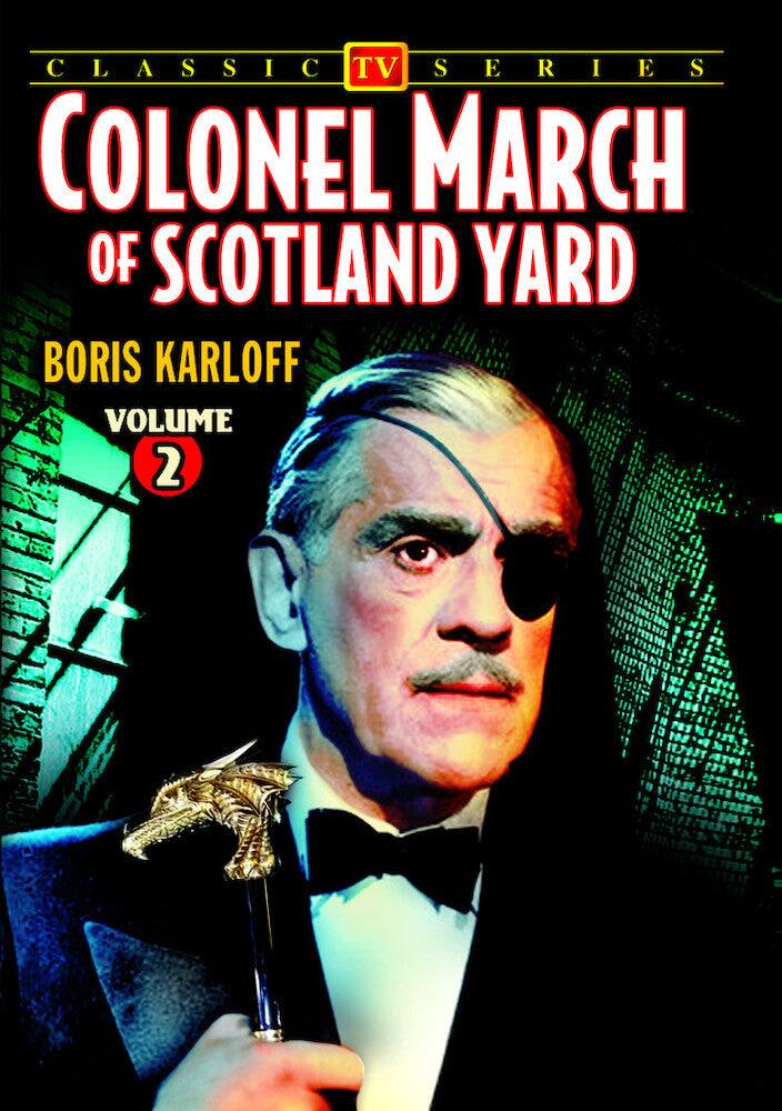 Front. Colonel March of Scotland Yard, Volume 2: 4-Episode Co - DVD.