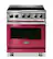 Front. Viking - 5 Series 4.7 Cu. Ft. Freestanding Electric Induction Range - Valentine.
