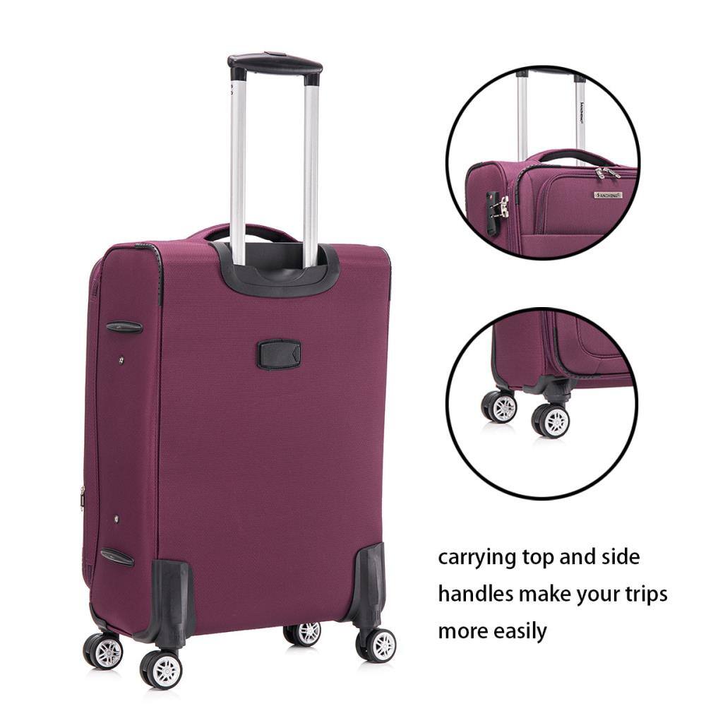 carrying top and side handles make your trips more easily
