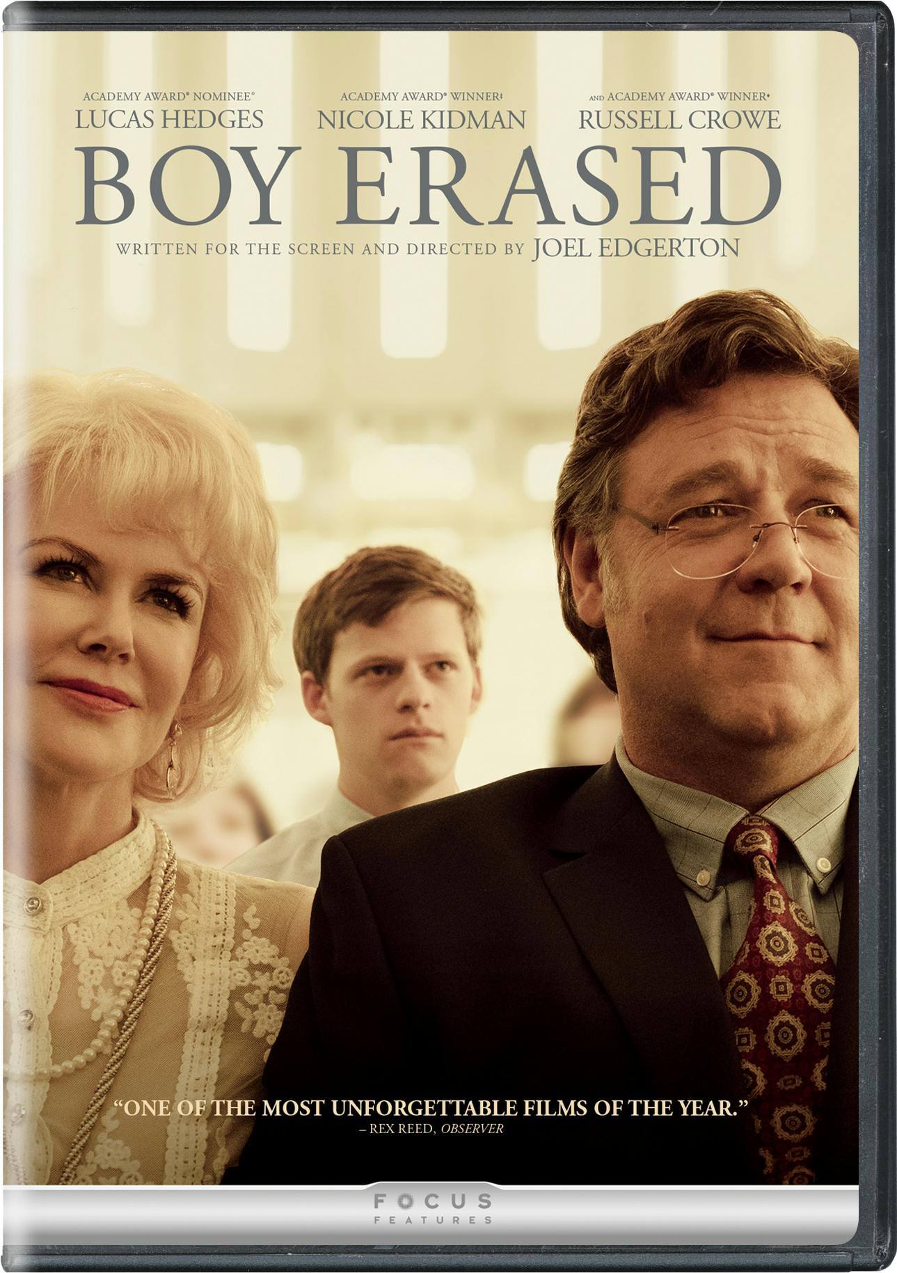 Front. Boy Erased [DVD].