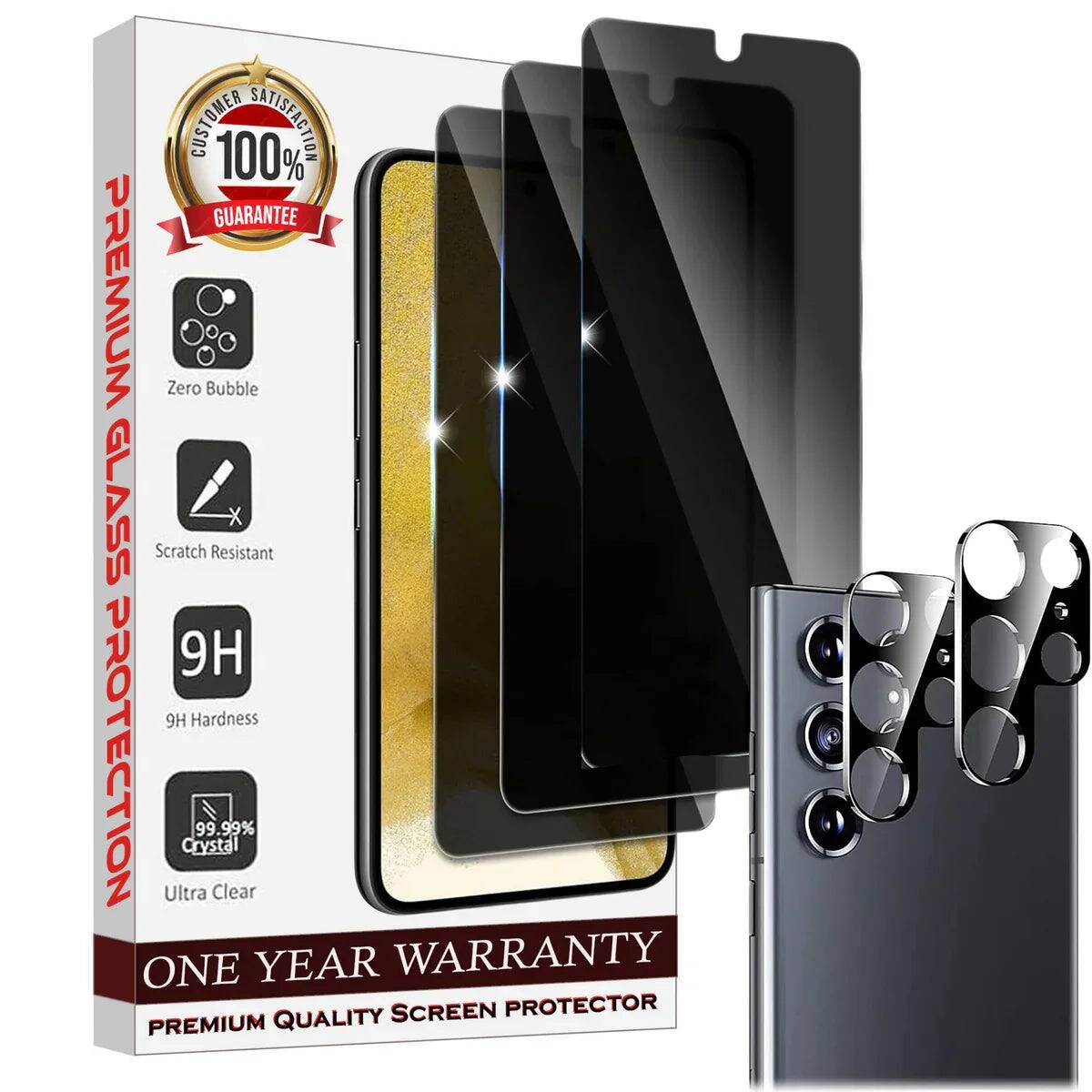 CUSTOMER SATISFACTION  
100% GUARANTEE  

PREMIUM GLASS PROTECTION  

- Zero Bubble  
- Scratch Resistant  
- 9H Hardness  
- 99.99% Crystal  
- Ultra Clear  

ONE YEAR WARRANTY  

PREMIUM QUALITY SCREEN PROTECTOR