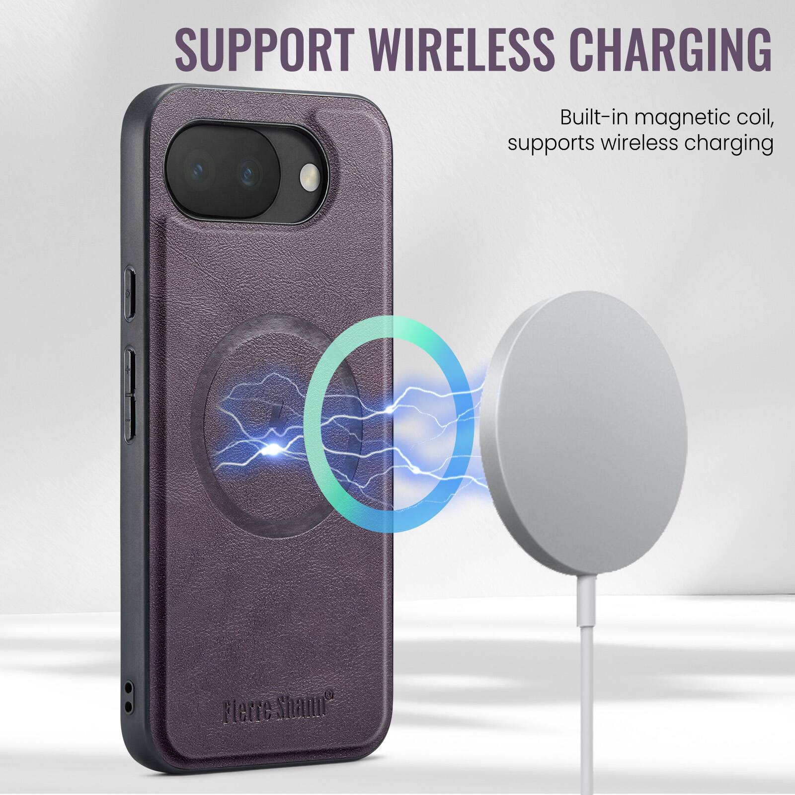 SUPPORT WIRELESS CHARGING  
Built-in magnetic coil, supports wireless charging  

Fierre Sham