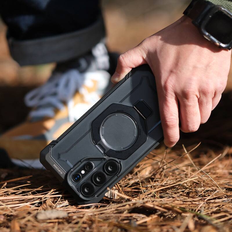 Alt View 3. SUPCASE - UB Grip Rugged MagSafe Case for Samsung Galaxy S26 Ultra – Heavy-Duty Protection with Magnetic Charging Support - Black.