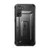 Front. SUPCASE - Unicorn Beetle Pro Rugged Holster Case for Samsung Galaxy S21 FE – Full-Body Protection with Kickstand & Belt Clip - Black.