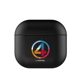 Keyscaper - Marvel Badge AirPod Case Cover - AirPods 4 - Fantastic Four