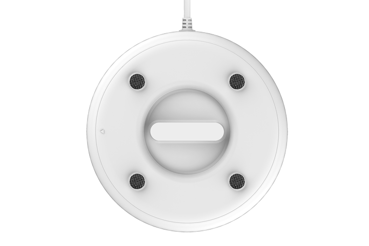 Back. TCL - Breeva A1C Air Purifier up to 1015 sq ft, H13 True HEPA  Filter - White.