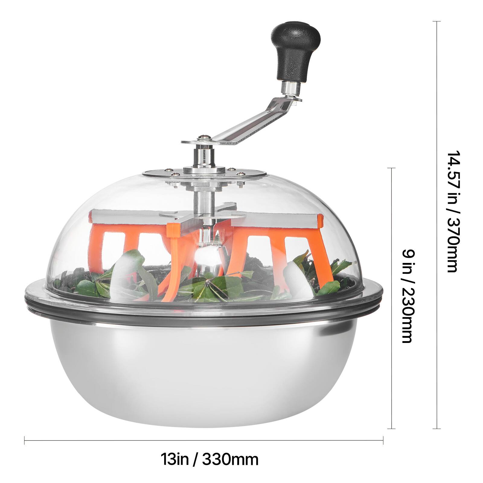 - 9 in / 230mm
- 13 in / 330mm
- 14.57 in / 370mm