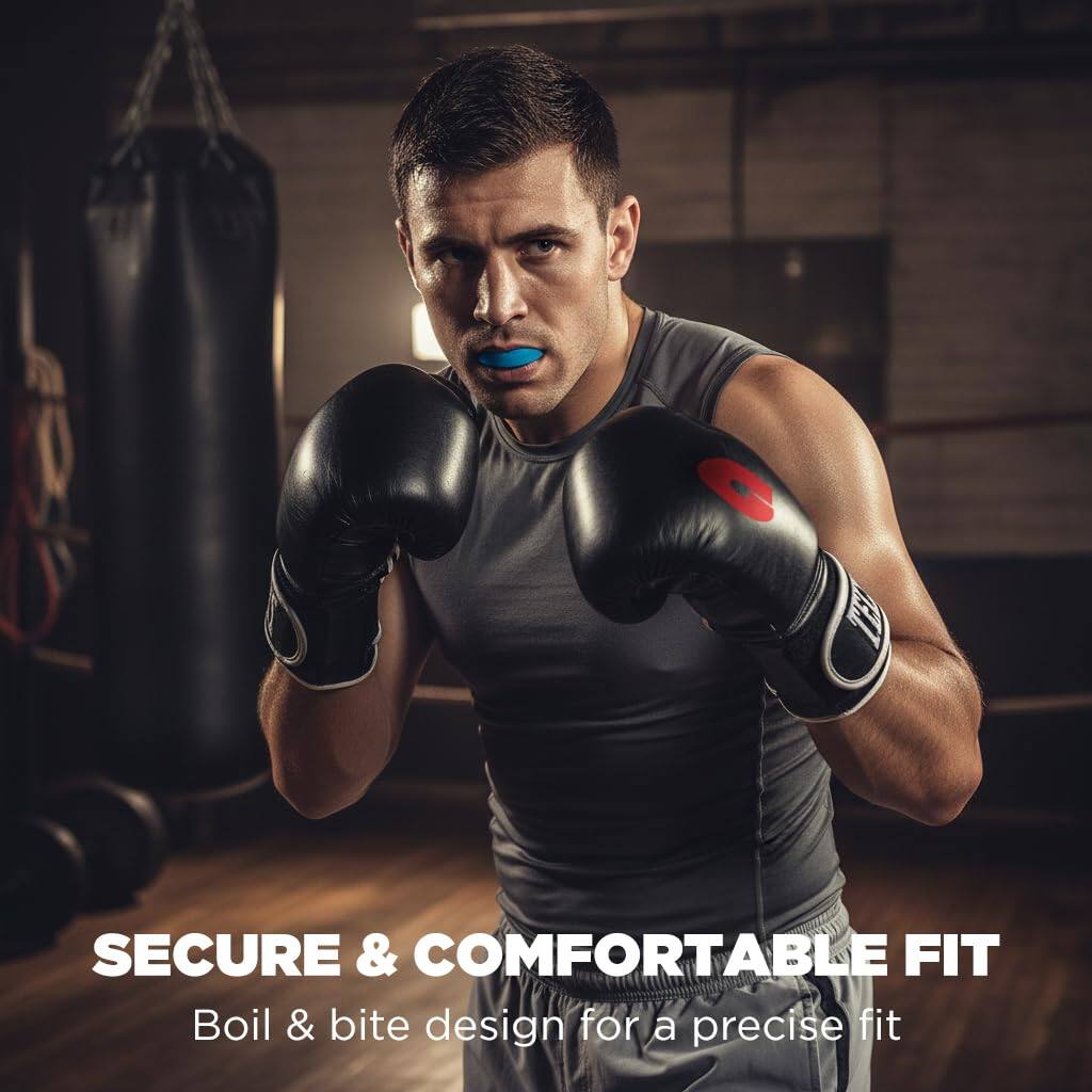 SECURE & COMFORTABLE FIT  
Boil & bite design for a precise fit