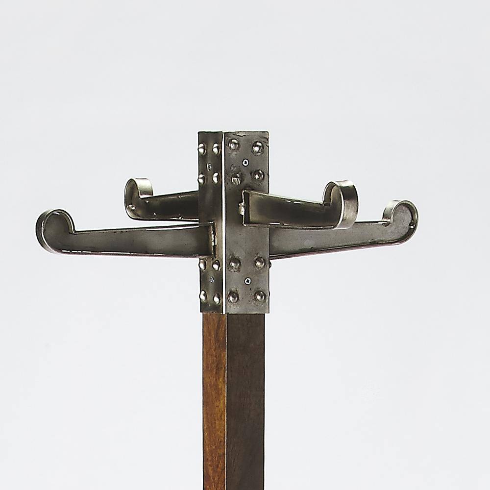 Angle. Butler Specialty - Carston Industrial Chic Coat Rack - Multi-Color.