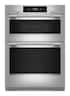 KitchenAid - 30-inch Smart Built-In Electric Double Wall Combination with Microwave and Assisted Cooking Modes - Stainless Steel