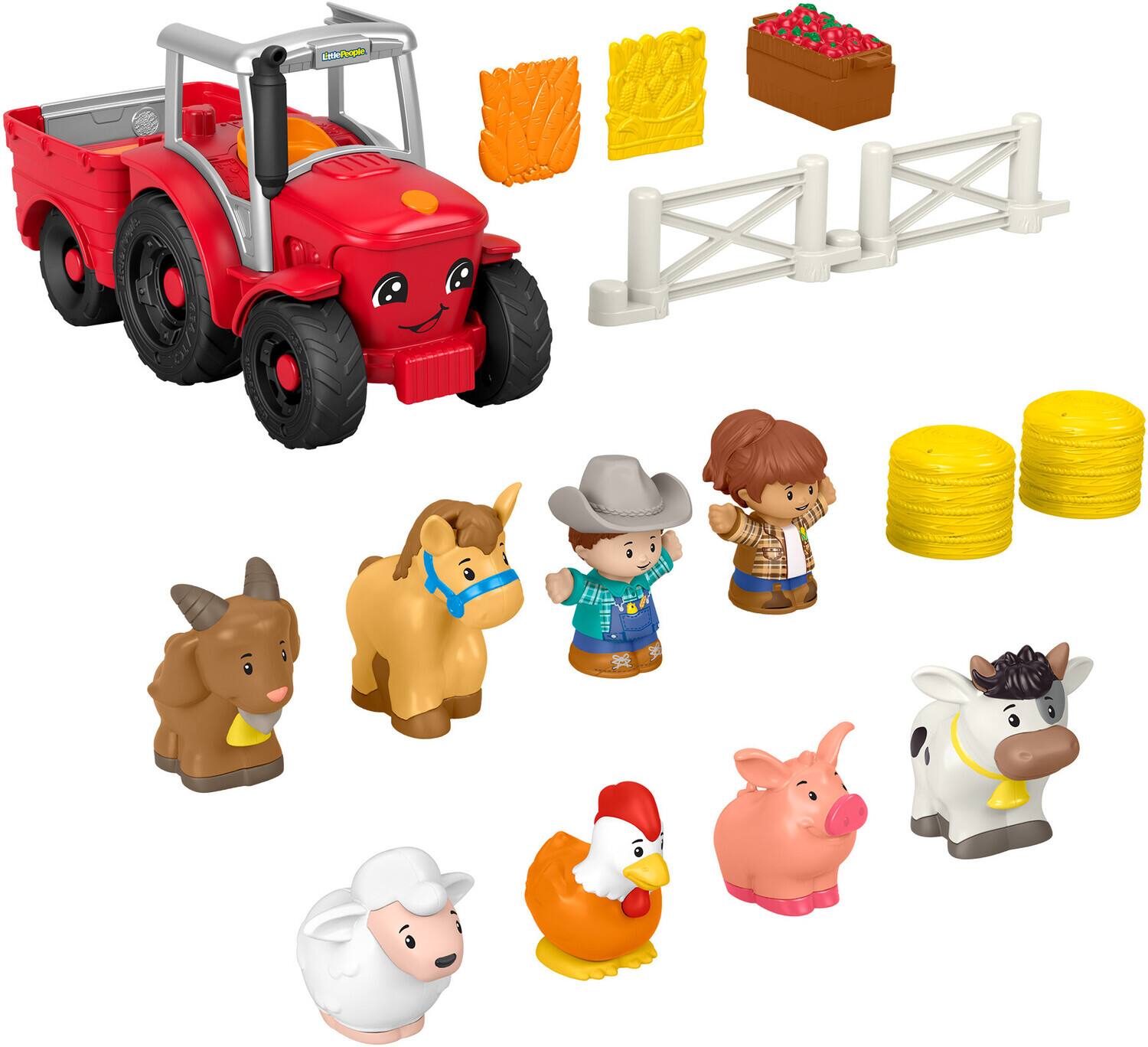 Fisher Price - Little People Caring For Animals Tractor Giftset - COLLECTIBLES - Multicolor