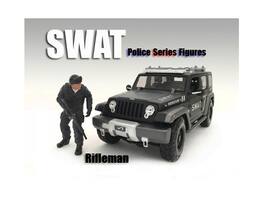 SWAT Team Rifleman Figure For 1:24 Scale Models by American Diorama - Multi