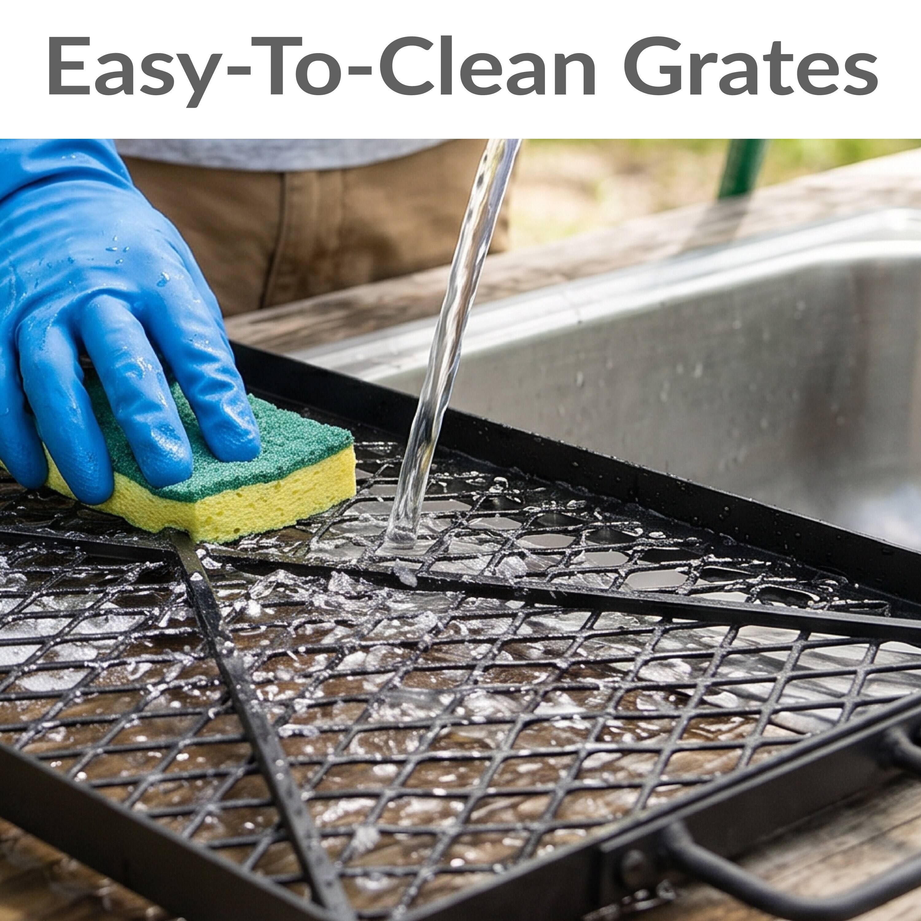 Easy-To-Clean Grates