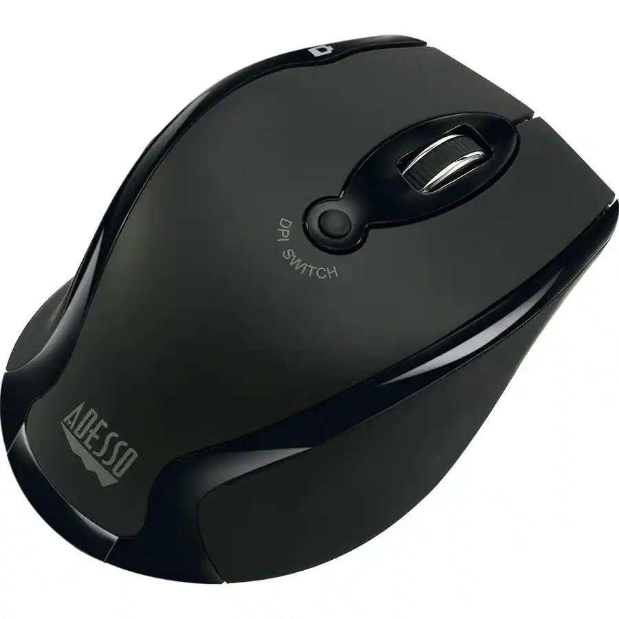 Adesso iMouse M20B Wireless Ergonomic Optical Mouse Optical Wireless ...