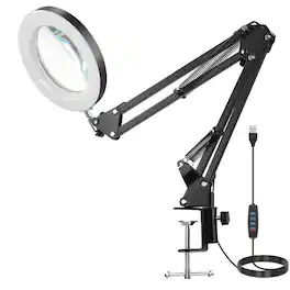 Neewer - 10X Magnifying Lamp, 6.3", Bi-Color, Clamp