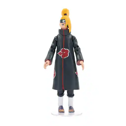 Front. Toynami - Naruto Shippuden 4 inch Action Figure | Deidara - Blue.