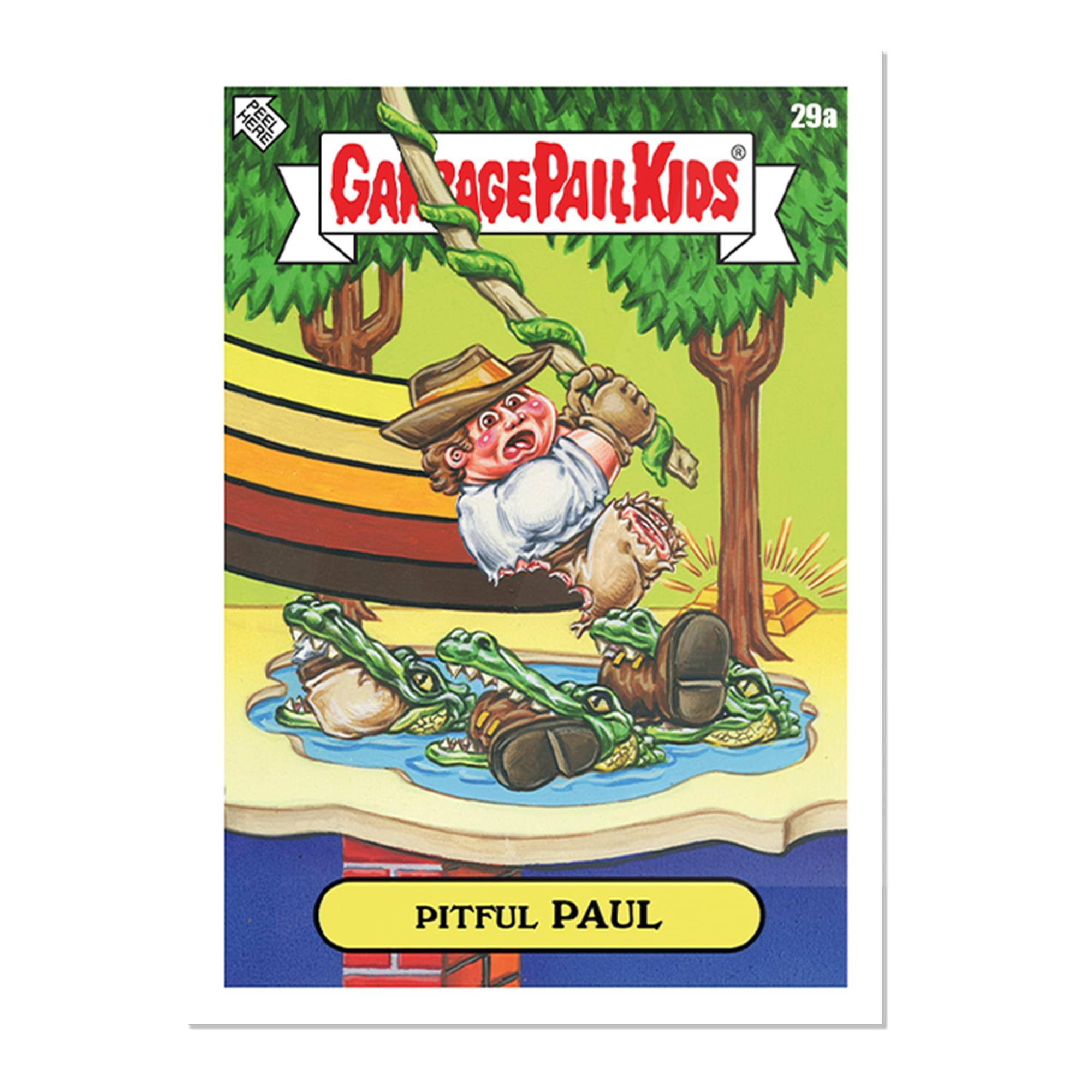 Here 29a Garage Pail Kids Pitful Paul