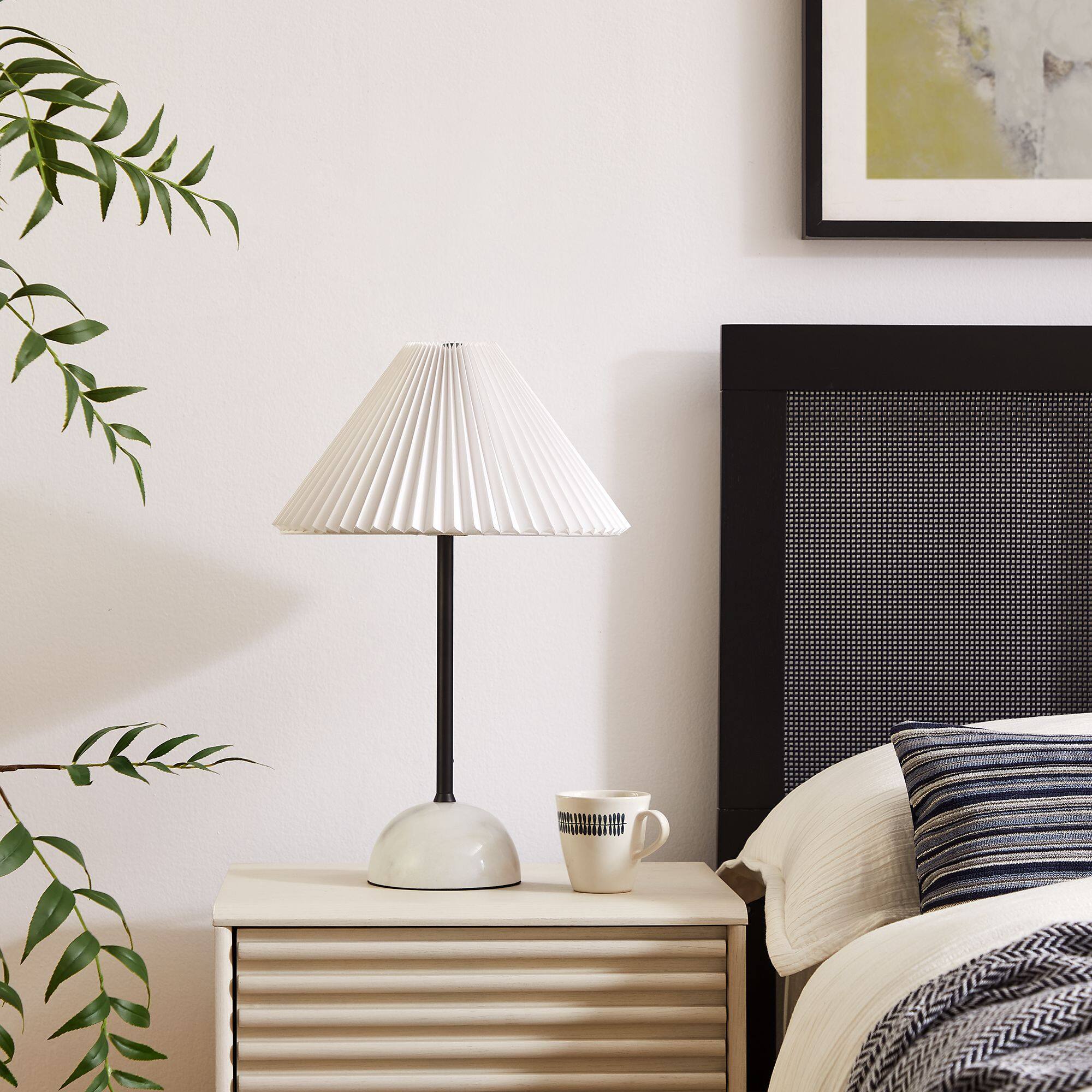 Alt View 2. Modway - Illusion Marble Dome Table Lamp by Modway - Black.