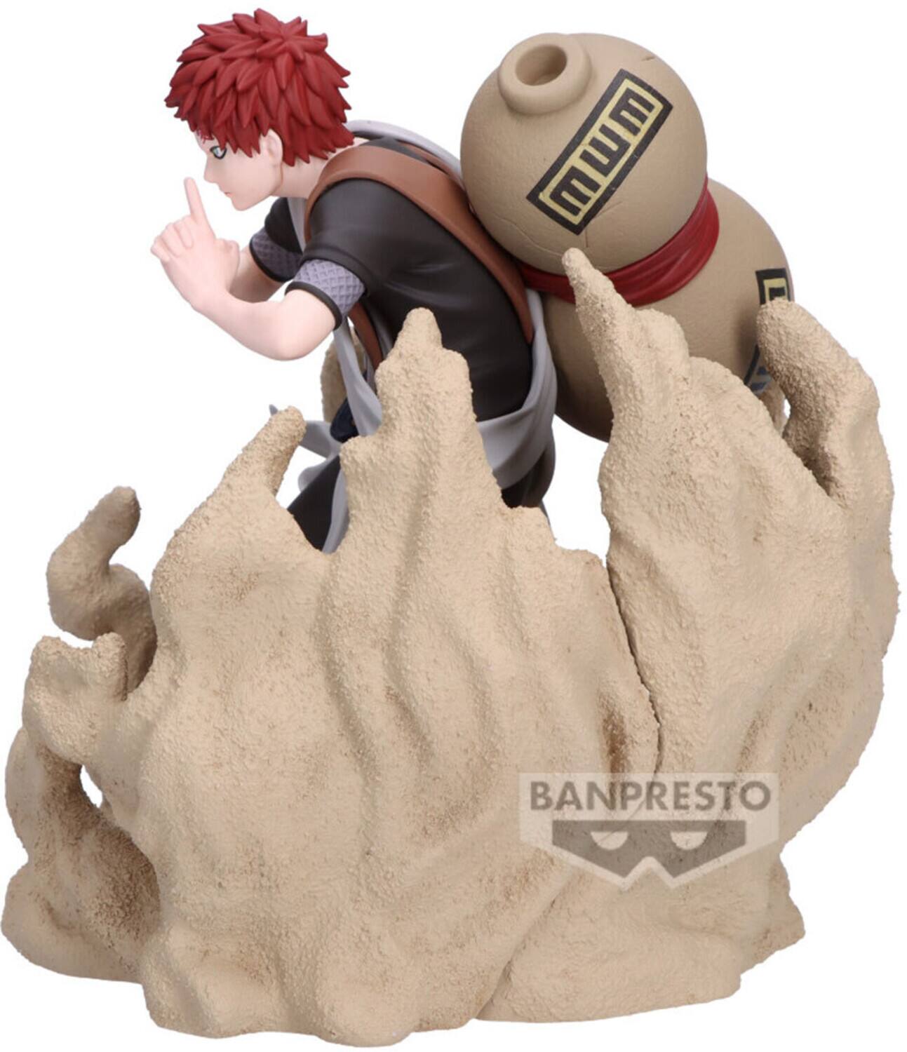 Alt View 3. PopMarket - Banpresto - Naruto - Combination Battle2 - GAARA Statue   - COLLECTIBLES - Multicolor.