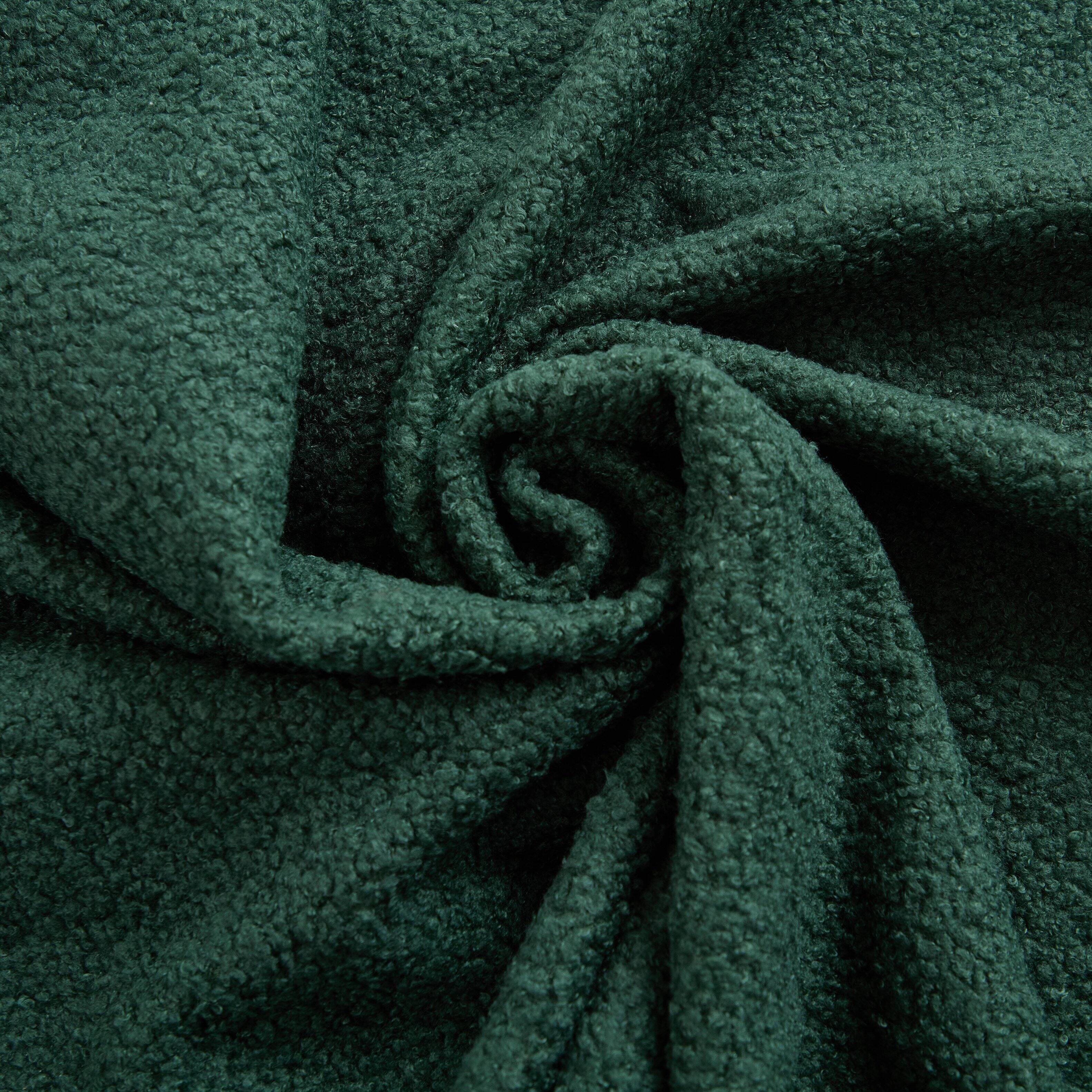 Alt View 5. Anysun - Sofa Bed - 3-in-1 Foldable Sleeper, Teddy Fabric, Foam-Filled, for Living Room, Guest Bed & Playroom - Green.