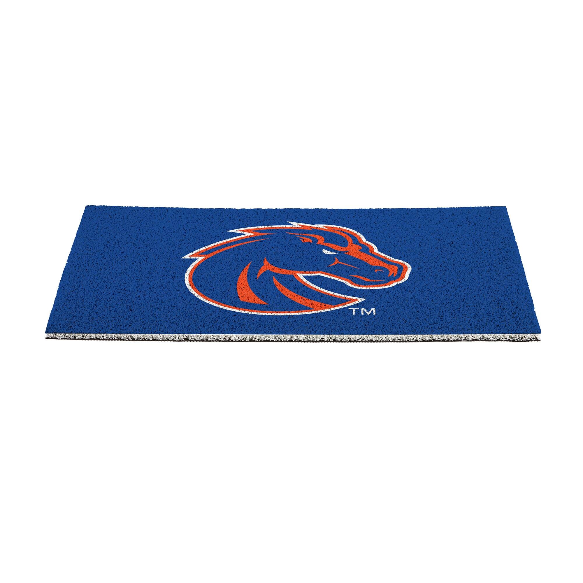 Alt View 1. Evergreen Enterprises - Boise State Broncos 16" x 28" Full Color Indoor/Outdoor Logo Turf Mat - Multicolor.