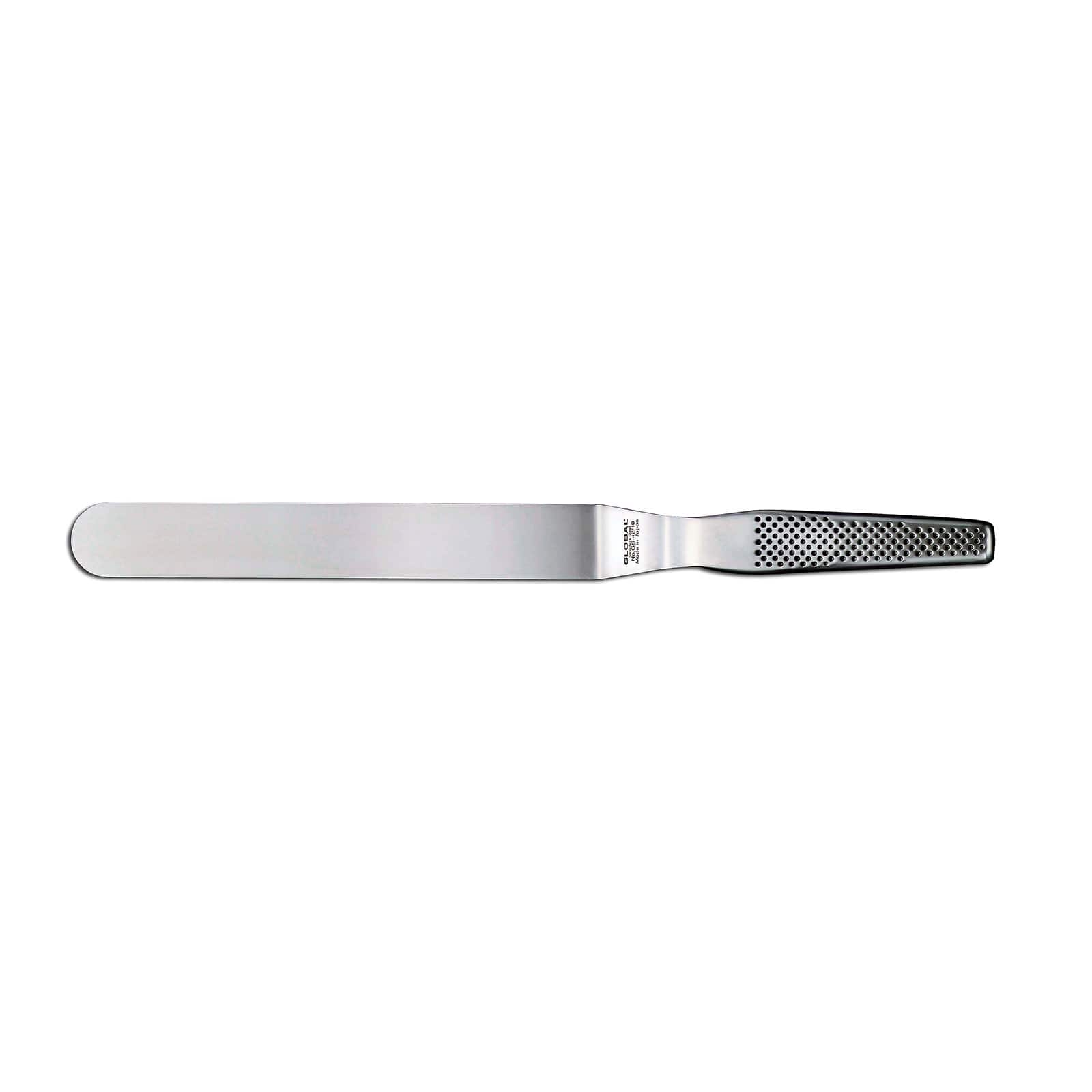 Global - 10" Cranked Spatula / Offset Palette Knife - Silver