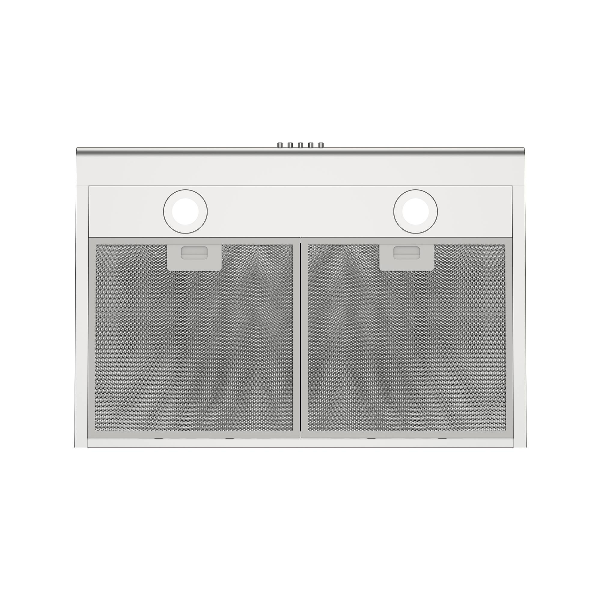 Alt View 1. Breezary - 30 inches - Convertible - Under cabinet Range Hood with 3-Speed Fan - Silver.