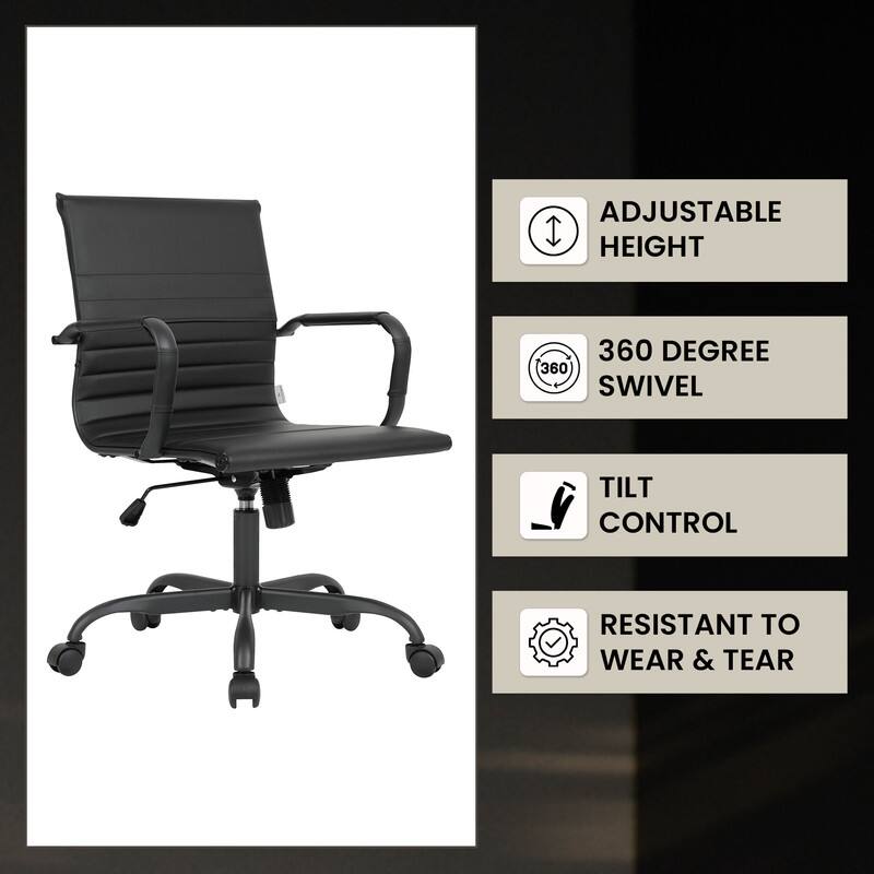 ADJUSTABLE HEIGHT, 360 DEGREE SWIVEL, TILT CONTROL, RESISTANT TO WEAR & TEAR