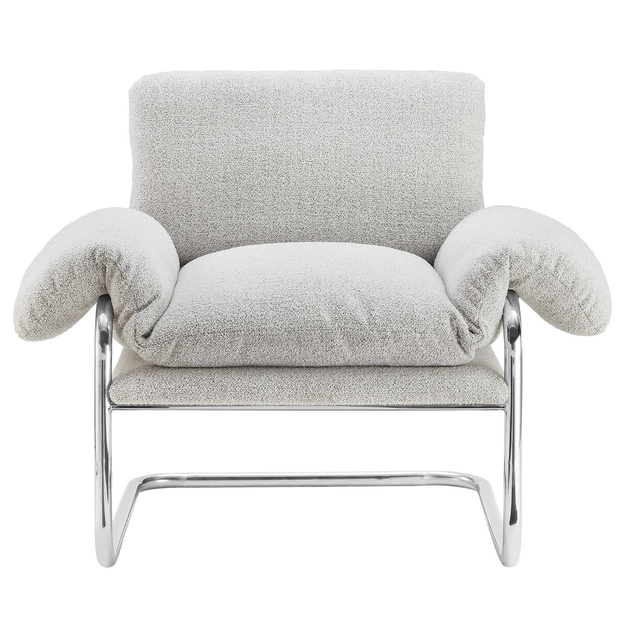 Alt View 4. Modway - Ansel Accent Chair - Newsprint.