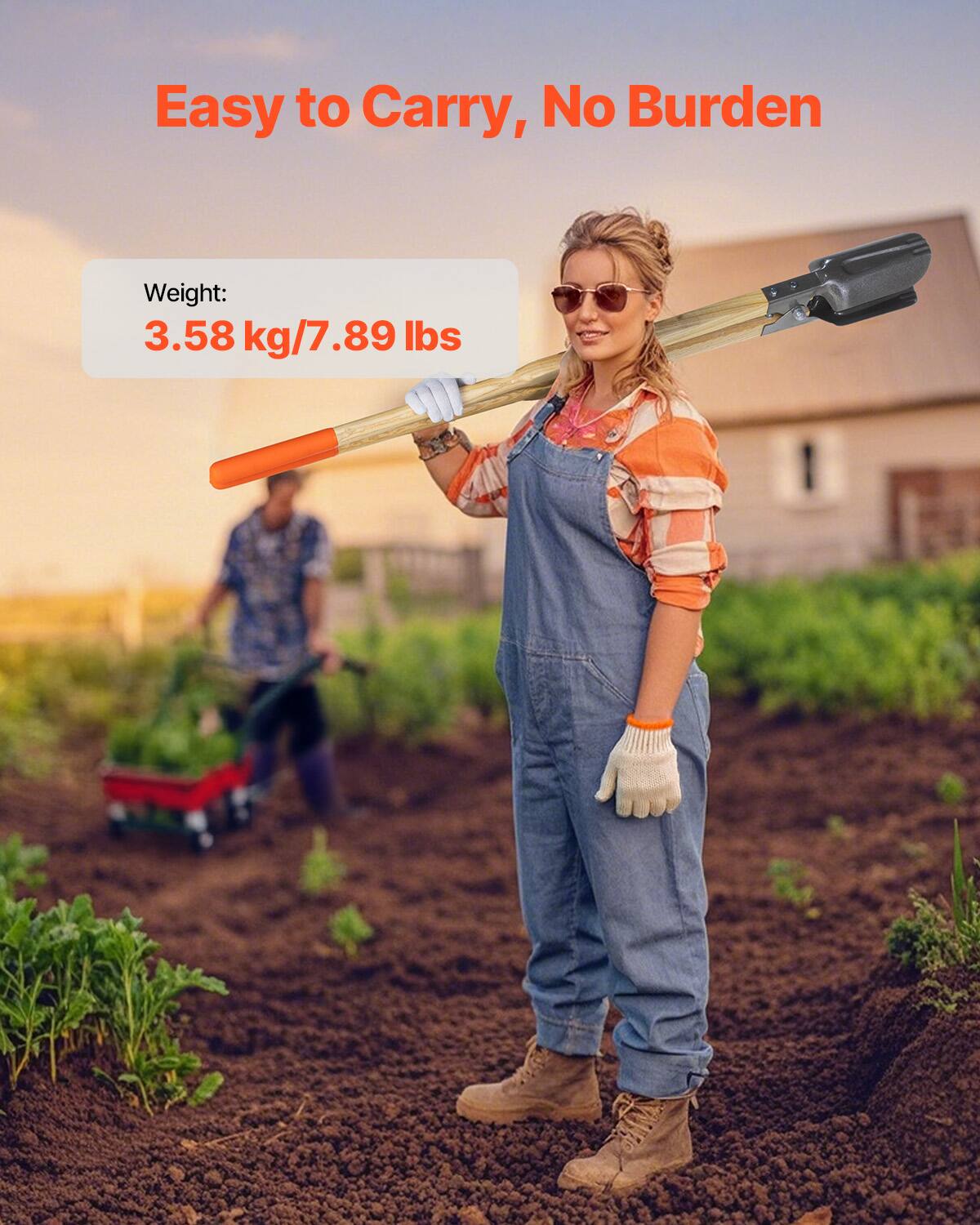 Easy to Carry, No Burden

Weight: 3.58 kg/7.89 lbs