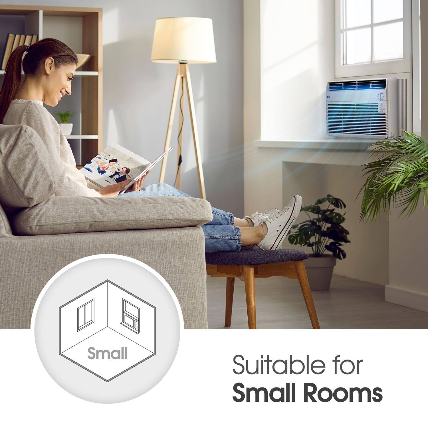 Suitable for Small Rooms