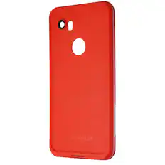 Front. LifeProof - LifeProof FRE Series Protective Waterproof Case for Google Pixel 2 XL - Red - Red.