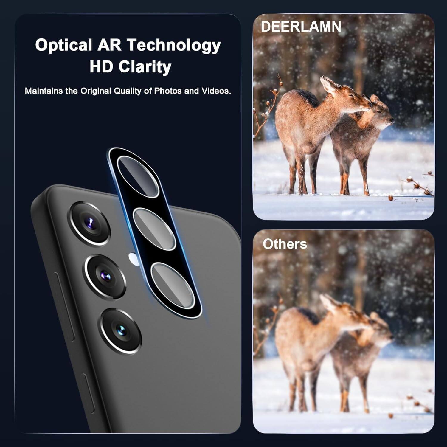 Optical AR Technology  
HD Clarity  
Maintains the Original Quality of Photos and Videos.

DEERLAMN

Others